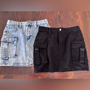 TWO SHEIN SKIRTS juniors /teen 14